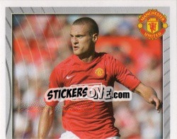 Sticker Nemanja Vidic - Manchester United 2007-2008 n. 88 - Panini