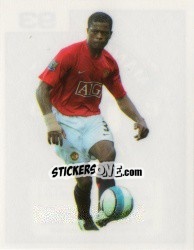 Figurina Patrice Evra - Manchester United 2007-2008 - Panini