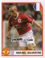 Sticker Mikael Silvestre - Manchester United 2007-2008 n. 95 - Panini