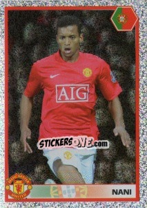 Cromo Nani - Manchester United 2007-2008 - Panini