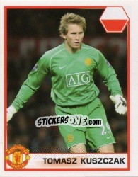 Sticker Tomasz Kuszczak - Manchester United 2007-2008 n. 102 - Panini