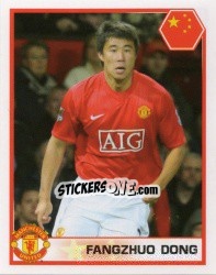 Sticker Fangzhuo Dong - Manchester United 2007-2008 - Panini