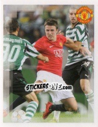 Sticker Michael Carrick - Manchester United 2007-2008 n. 108 - Panini