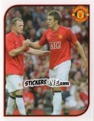 Sticker Michael Carrick - Manchester United 2007-2008 n. 110 - Panini