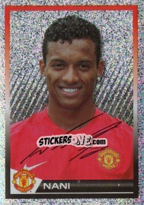Sticker Nani - Manchester United 2007-2008 n. 111 - Panini