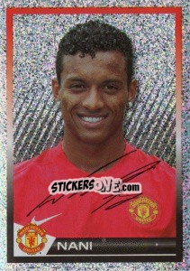 Figurina Nani - Manchester United 2007-2008 - Panini