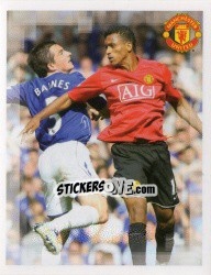 Sticker Nani - Manchester United 2007-2008 n. 114 - Panini
