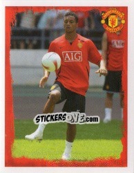 Sticker Nani - Manchester United 2007-2008 n. 115 - Panini