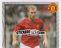 Figurina Paul Scholes - Manchester United 2007-2008 - Panini