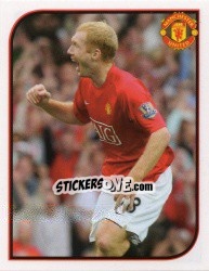 Figurina Paul Scholes - Manchester United 2007-2008 - Panini