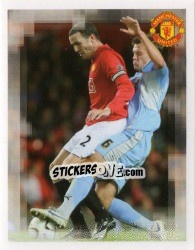 Sticker John O'Shea - Manchester United 2007-2008 n. 126 - Panini