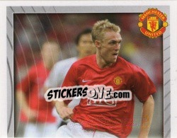 Sticker Darren Fletcher - Manchester United 2007-2008 n. 130 - Panini
