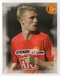 Sticker Darren Fletcher - Manchester United 2007-2008 n. 132 - Panini