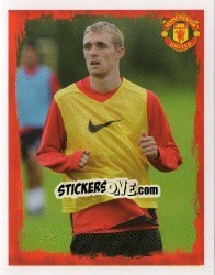 Sticker Darren Fletcher - Manchester United 2007-2008 n. 133 - Panini