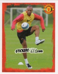 Cromo Mikael Silvestre - Manchester United 2007-2008 - Panini