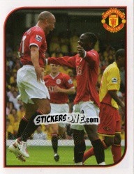 Sticker Mikael Silvestre - Manchester United 2007-2008 n. 140 - Panini