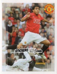 Sticker Carlos Tévez - Manchester United 2007-2008 n. 144 - Panini