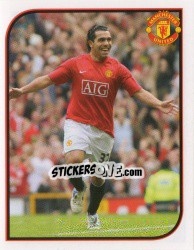 Sticker Carlos Tévez - Manchester United 2007-2008 n. 146 - Panini