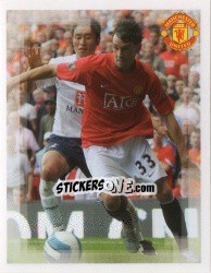 Figurina Chris Eagles - Manchester United 2007-2008 - Panini