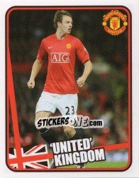 Figurina Jonny Evans - Manchester United 2007-2008 - Panini
