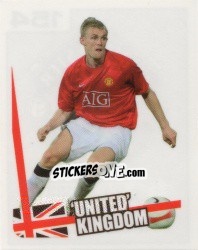 Sticker Darren Fletcher - Manchester United 2007-2008 n. 154 - Panini