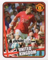 Sticker Owen Hargreaves - Manchester United 2007-2008 n. 155 - Panini