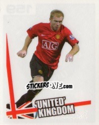 Sticker Paul Scholes - Manchester United 2007-2008 n. 159 - Panini