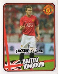 Sticker Michael Carrick - Manchester United 2007-2008 n. 162 - Panini