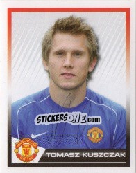 Sticker Tomasz Kuszczak - Manchester United 2007-2008 n. 163 - Panini