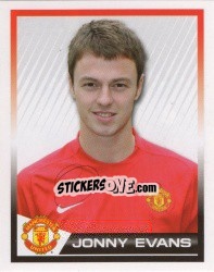 Sticker Jonny Evans - Manchester United 2007-2008 n. 169 - Panini