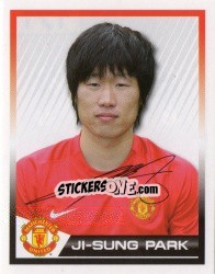 Figurina Ji-Sung Park - Manchester United 2007-2008 - Panini