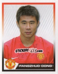 Figurina Fangzhuo Dong - Manchester United 2007-2008 - Panini