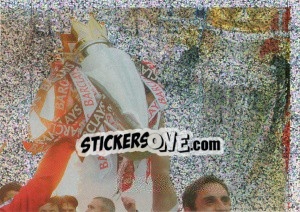 Figurina Celebration photo (2) - Manchester United 2007-2008 n. 188 - Panini