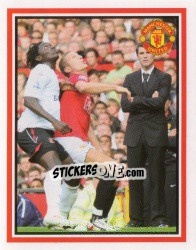 Sticker Nemanja Vidic - Manchester United 2007-2008 n. C - Panini
