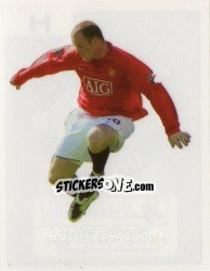 Sticker Wayne Rooney - Manchester United 2007-2008 n. H - Panini