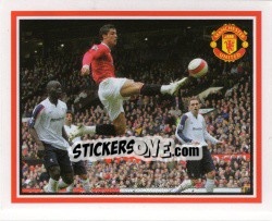 Sticker Cristiano Ronaldo - Manchester United 2007-2008 n. S - Panini