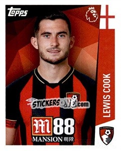 Cromo Lewis Cook - Premier League Inglese 2018-2019 - Topps