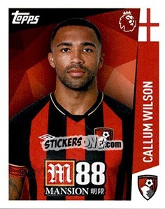 Figurina Callum Wilson - Premier League Inglese 2018-2019 - Topps