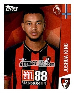 Sticker Joshua King - Premier League Inglese 2018-2019 n. 16 - Topps