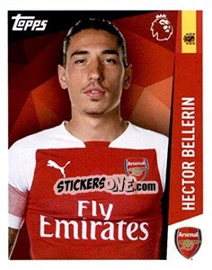 Sticker Hector Bellerin - Premier League Inglese 2018-2019 n. 23 - Topps