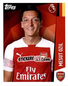 Sticker Mesut Özil - Premier League Inglese 2018-2019 n. 28 - Topps