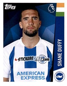 Figurina Shane Duffy - Premier League Inglese 2018-2019 - Topps