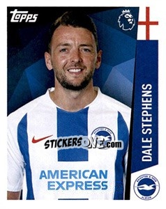 Sticker Dale Stephens - Premier League Inglese 2018-2019 n. 39 - Topps