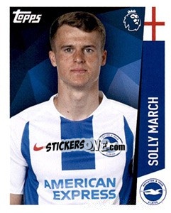 Sticker Solly March - Premier League Inglese 2018-2019 n. 42 - Topps