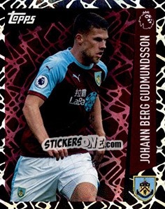 Figurina Johann Berg Gudmundsson - Premier League Inglese 2018-2019 - Topps