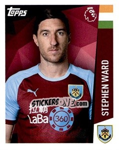 Figurina Stephen Ward - Premier League Inglese 2018-2019 - Topps