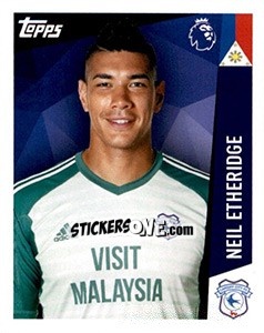 Sticker Neil Etheridge - Premier League Inglese 2018-2019 n. 63 - Topps