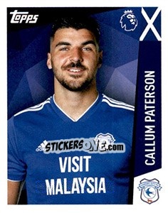 Sticker Callum Paterson - Premier League Inglese 2018-2019 n. 67 - Topps