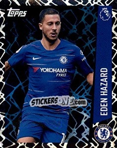 Sticker Eden Hazard - Premier League Inglese 2018-2019 n. 76 - Topps