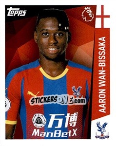 Sticker Aaron Wan-Bissaka - Premier League Inglese 2018-2019 - Topps